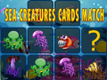 Jeu Correspondance de cartes de créatures marines en ligne