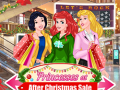 Jeu Princesses aux Ventes Après Noël en ligne