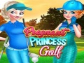 Jeu La Princesse Enceinte Joue au Golf en ligne