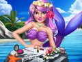 Jeu Style de maquillage de la princesse sirène en ligne