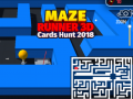 Jeu Maze Runner 3D: Chasse aux cartes 2018 en ligne