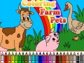 Jeu Coloriage des Animaux de Ferme en ligne