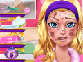 Jeu Problème de visage de Barbie héroïne en ligne