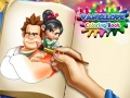 Jeu Livre de coloriage de Vanellope en ligne