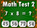 Jeu Test de Mathématiques 2 en ligne