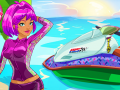 Jeu Les Filles Réparent : Le Ski Jet d'Amanda en ligne