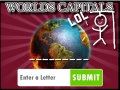 Jeu Pendu: Villes capitales en ligne