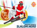 Jeu Sports d'hiver : Héros du slalom en ligne