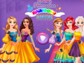 Jeu Princesses Disney : Robes Arc-en-Ciel en ligne