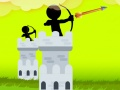 Jeu Castle Archer Stickman en ligne