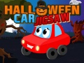 Jeu Puzzle de voiture d'Halloween en ligne