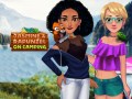 Jeu Jasmine et Raiponce en Camping en ligne