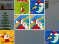 Jeu Associer les cartes de Noël en ligne