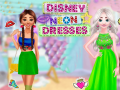 Jeu Robe Néon Disney en ligne
