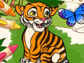 Jeu Colorie-moi Animaux de la Jungle en ligne