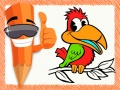 Jeu Coloriage d'Oiseaux en ligne