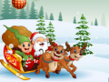 Jeu La Ruée des Cadeaux de Noël en ligne