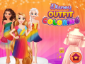 Jeu Coloriage de tenues Disney en ligne
