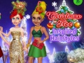 Jeu Coiffures inspirées des sapins de Noël en ligne