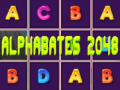 Jeu Alphabet 2048 en ligne