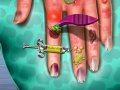 Jeu Docteur de la peau des mains en ligne