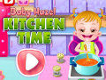 Jeu Bébé Hazel: Temps en Cuisine en ligne