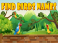 Jeu Trouvez les noms des oiseaux en ligne