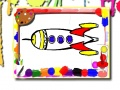 Jeu Livre de Coloriage Fusées en ligne