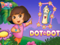 Jeu Dora l'exploratrice : Relie les points en ligne