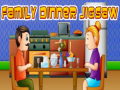 Jeu Casse-tête Dîner en Famille en ligne