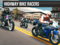 Jeu Coureurs de motos sur autoroute en ligne