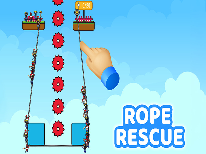 Jeu Rescue de corde en ligne