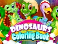 Jeu Livre de coloriage de dinosaures en ligne