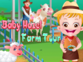 Jeu Bébé Hazel en visite à la ferme en ligne