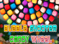 Jeu Tireur de bulles : Roue de bonbons en ligne