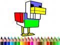 Jeu Retour à l'école : Monster Craft Colorage en ligne