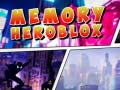 Jeu Mémoire Heroblox en ligne