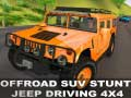 Jeu Conduite de jeep SUV hors route 4x4 en ligne
