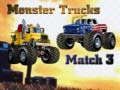 Jeu Monsters Trucks Match 3 en ligne