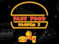 Jeu Match 3 Fast Food en ligne