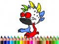 Jeu Retour à l'école : Livre de coloriage Halloween en ligne