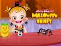 Jeu Bébé Hazel : Crafts d'Halloween en ligne