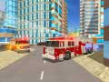Jeu Simulateur de conduite de camion de secours dans la ville du feu en ligne