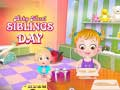 Jeu Bébé Hazel : Journée des Frères et Sœurs en ligne