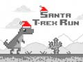 Jeu Course de Santa T-Rex en ligne