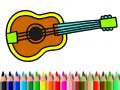 Jeu Retour à l'école : Livre de coloriage d'instruments de musique en ligne