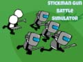Jeu Simulateur de Bataille de Pistolet Stickman en ligne