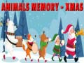 Jeu Mémoire des Animaux - Noël en ligne