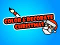Jeu Coloriez et Décorez Noël en ligne