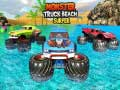 Jeu Surf sur plage en camion monstre en ligne